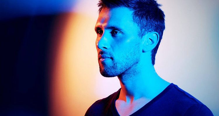 Danny Howard cast in blue light