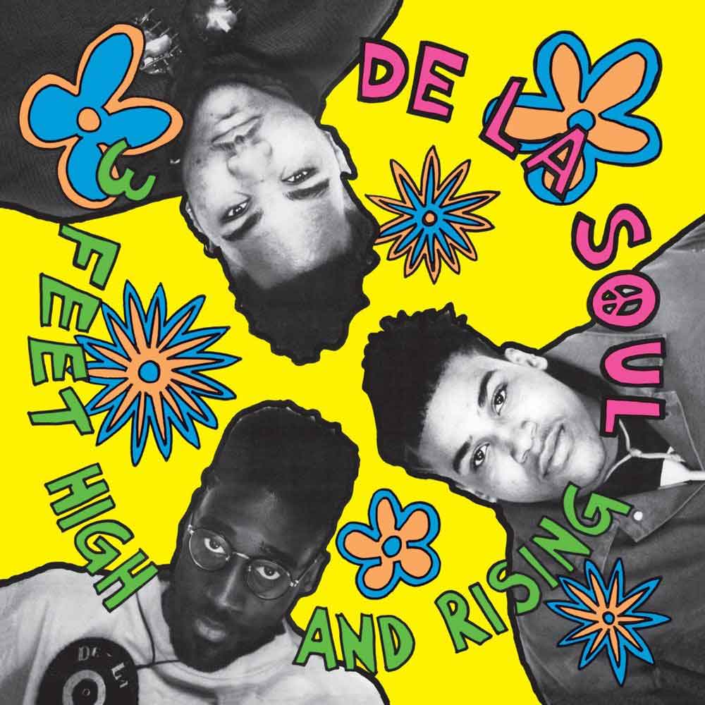 De La Soul 3 Feet High & Rising album cover from 1989