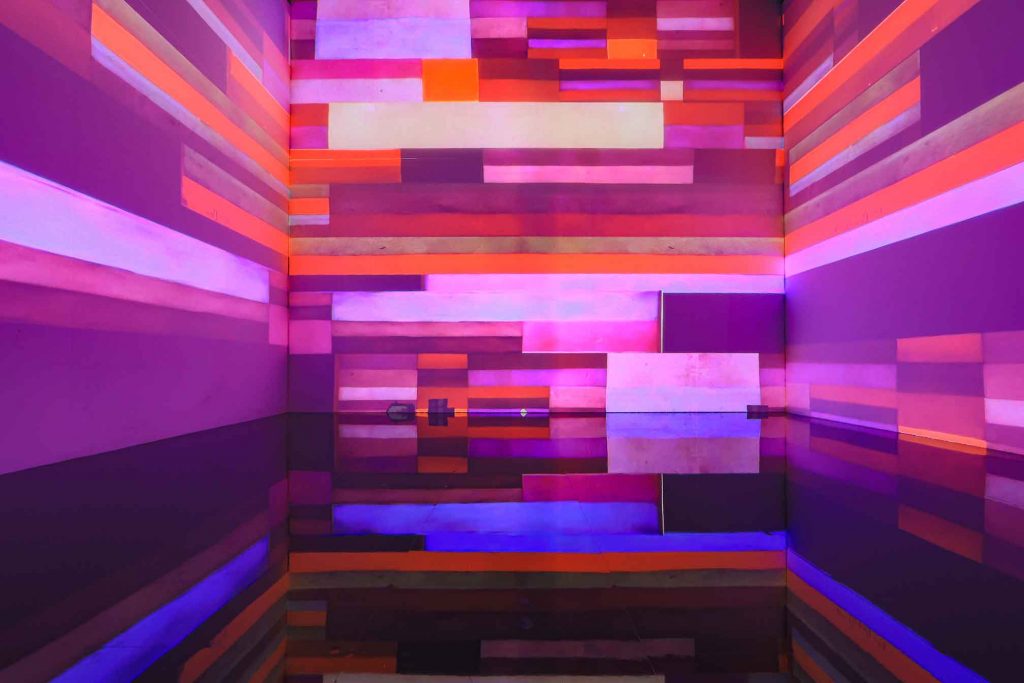 Photo inside From Monet to Kandinsky exhibition at Theatre of Digital Art, Dubai