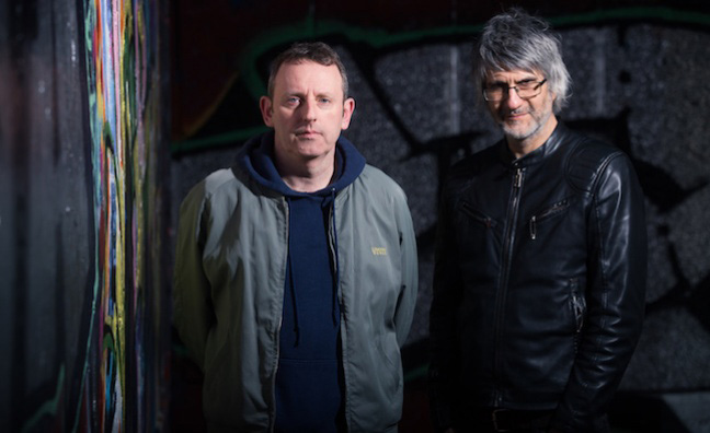 Trailblazers: electronic pioneers podcast hosts Nick Halkes and Eddy Temple-Morris