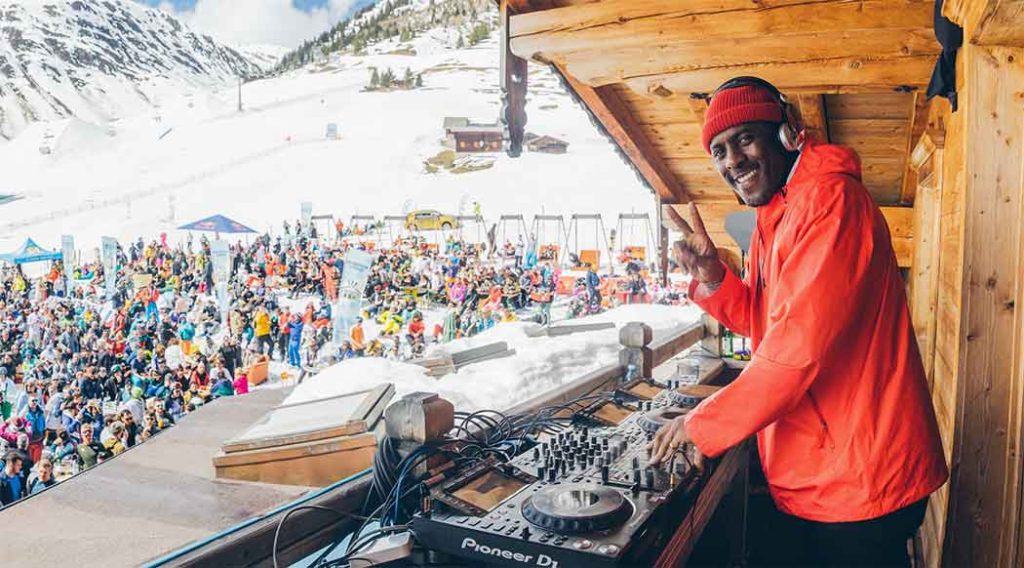 Idris Elba at Snowbombing