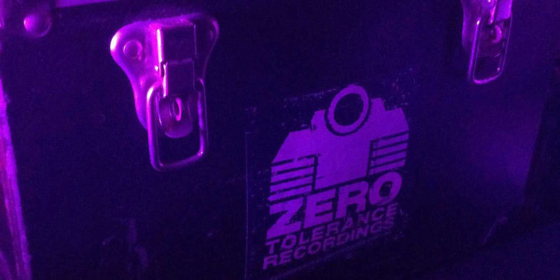 Zero Tolerance logo on record box