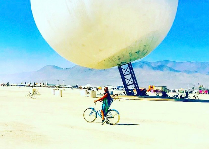 Lee Tunnicliffe at Burning Man