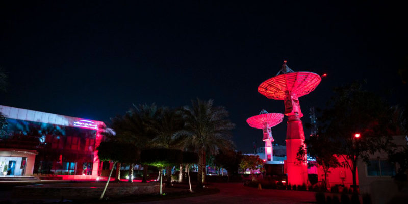 Dubai satellite dishes