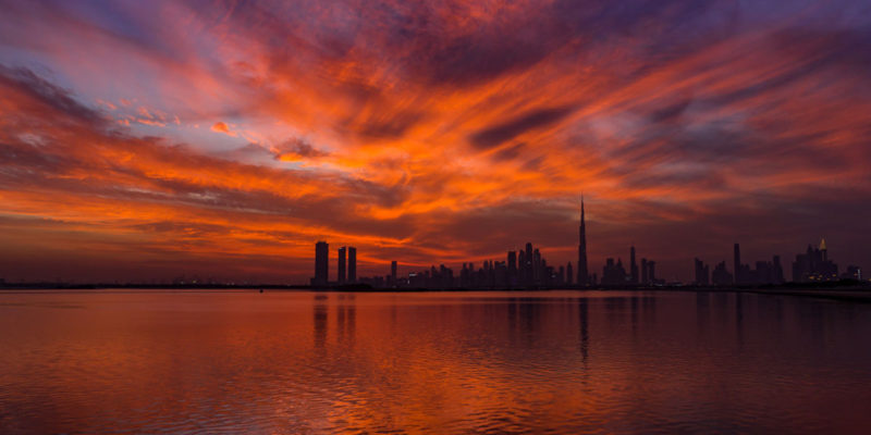 Dubai sunset