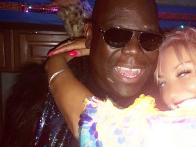 Lee Tunnicliffe with Carl Cox