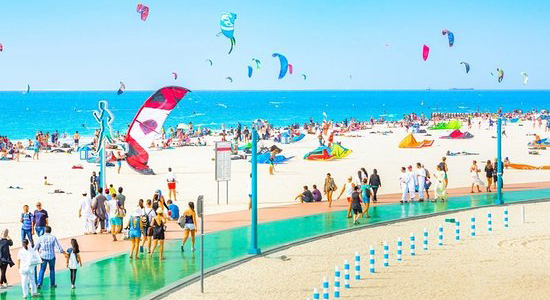 UAE's perfect party spot: Kite Beach