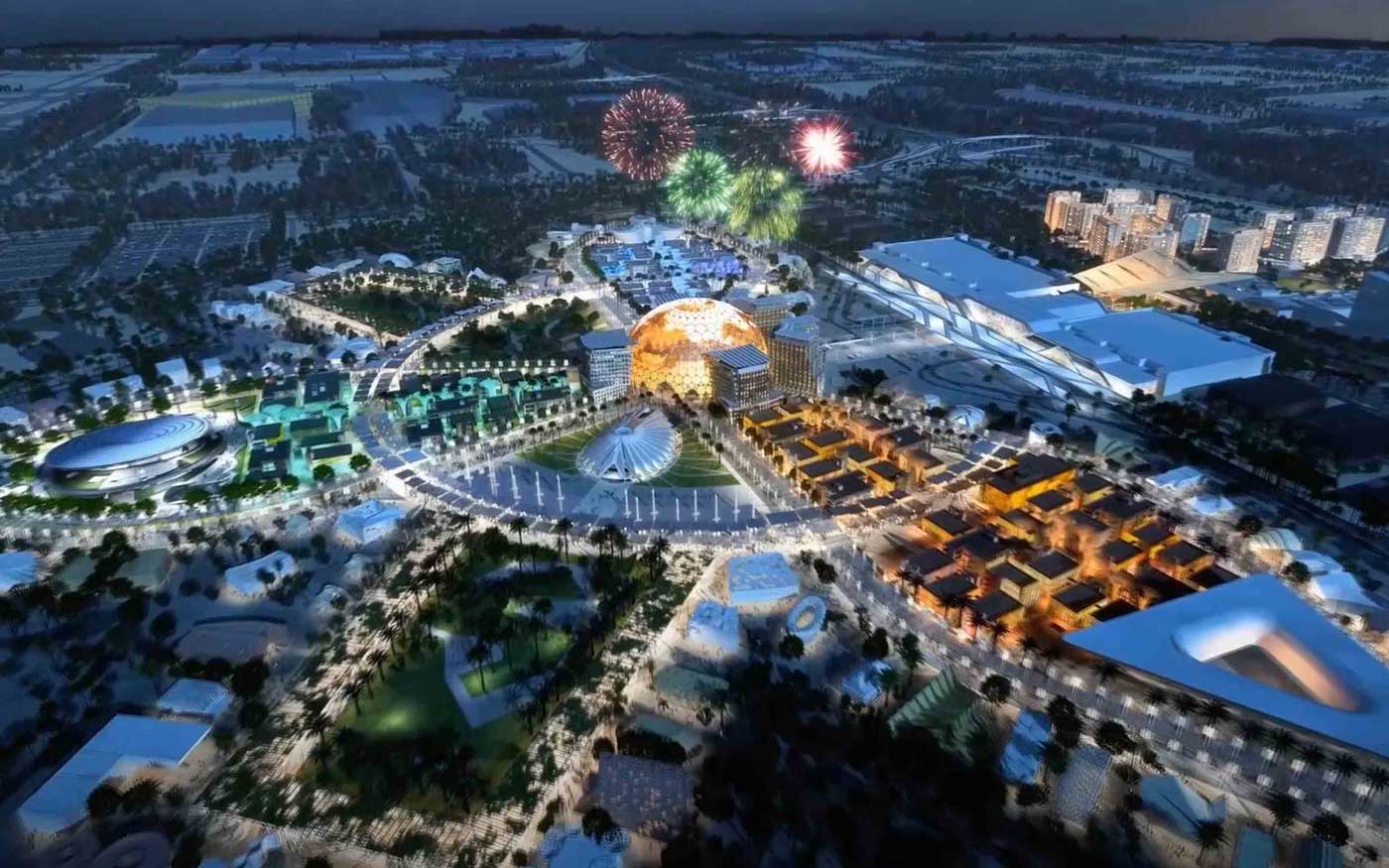 Expo 2020 карта