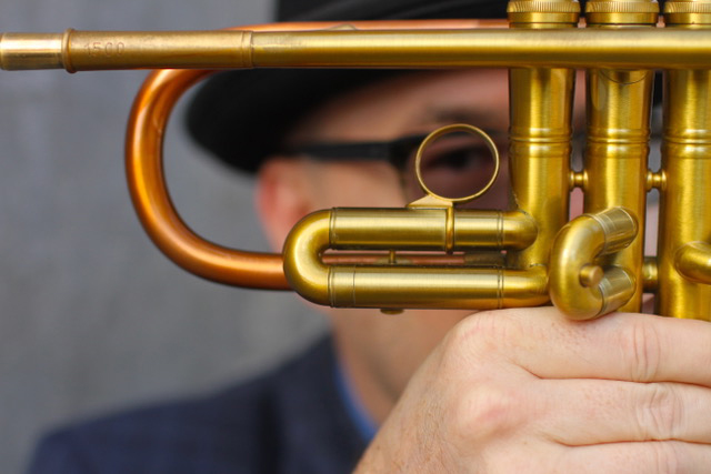 Jazz trumpet player Nick Phillips