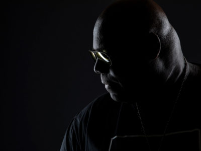 Carl Cox in black and white