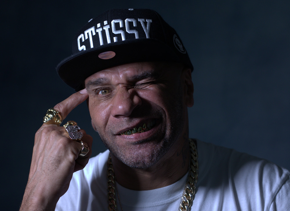 Drum & bass DJ and producer Goldie