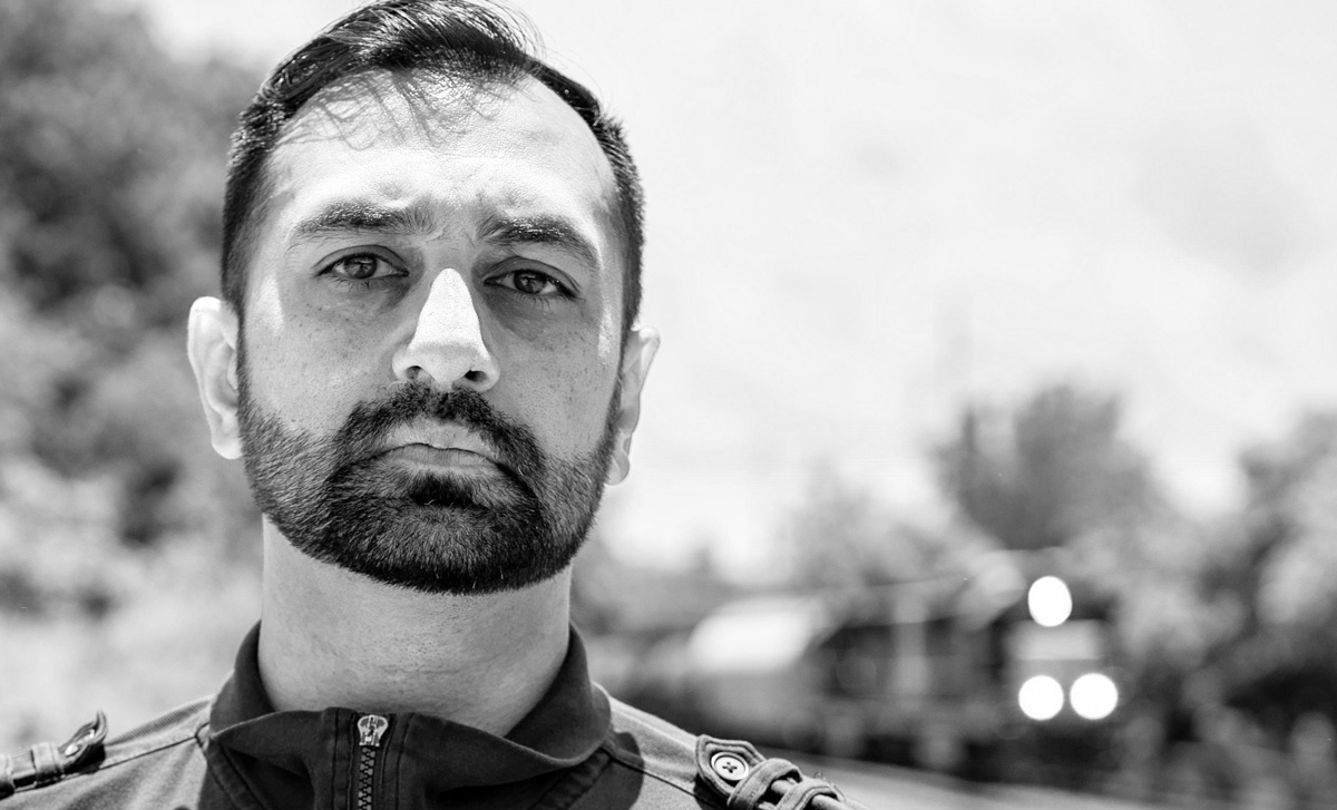 Nomad in the Dark black & white